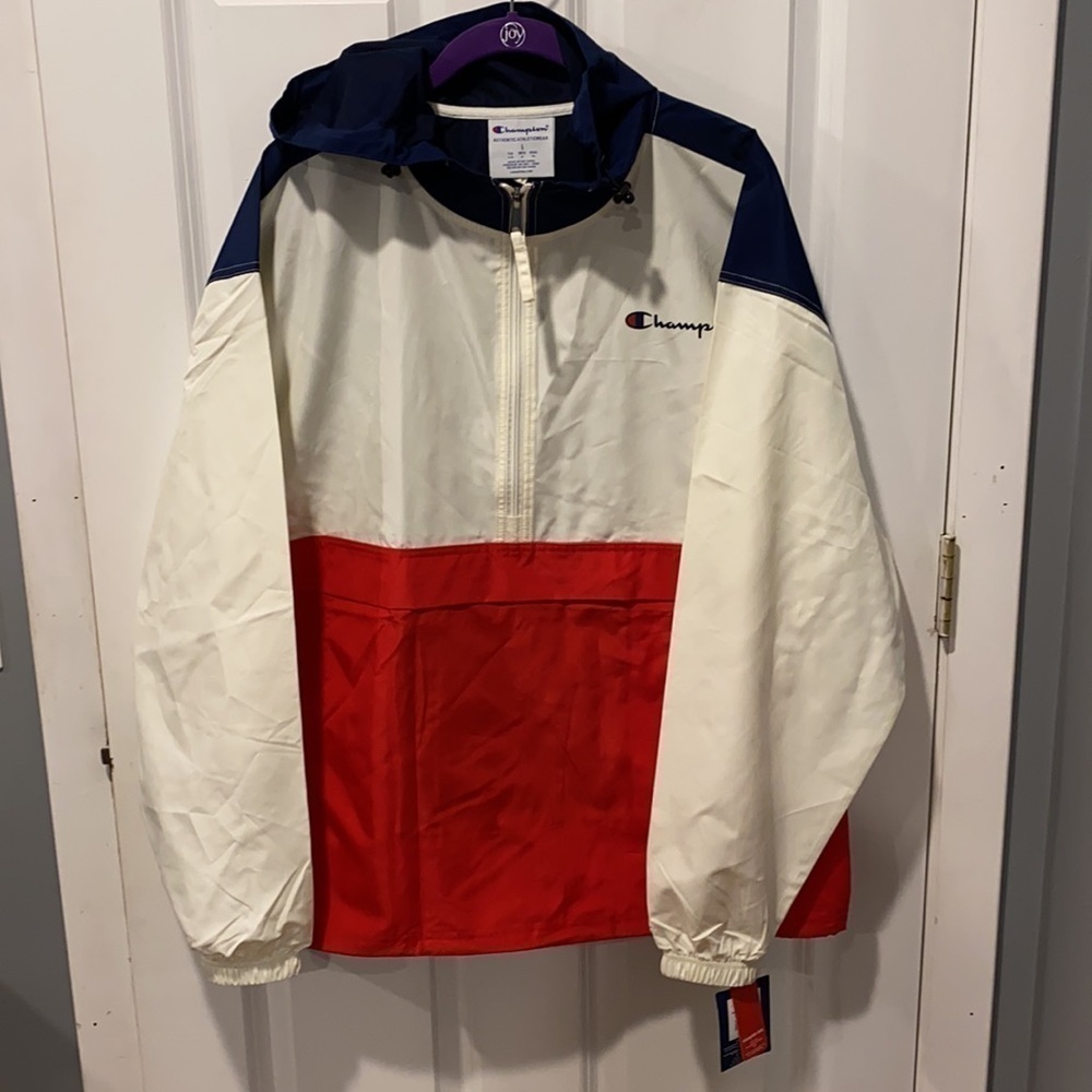 Champion Packable Windbreaker Patriotic - Picture 7 of 13